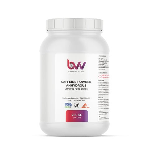 BVV Caffeine Powder USP/FCC/Food Grade
 - 2.5KG