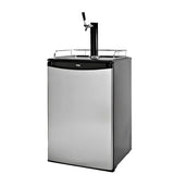 Cal Flame 20-Inch 6.0 Cu. Ft. Single Tap Kegerator - BBQ09843B