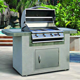 Cal Flame Kona 6 Ft. BBQ Grill Island - BBK601