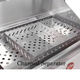 Cal Flame G Series 32 Inch Charcoal Built In Grill