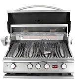 Cal Flame P Series 32 Inch 4 Burner Built In Grill