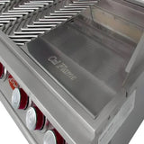 Cal Flame Top Gun Convection 40 Inch 5 Burner Built In Grill - BBQ19875CTG