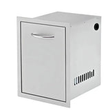Cal Flame 16.5-Inch Propane Tank Drawer - BBQ07857P