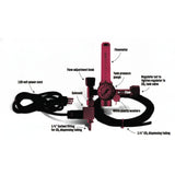 Carbon Accelerator CO2 Regulator REG-1 | Flow Meter | 120V Solenoid