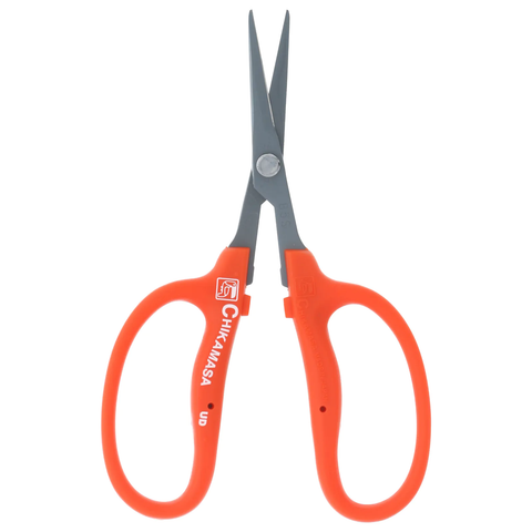 Chikamasa B-500SLF Slanted Stainless Coated Garden Scissors – Grow It Depot