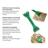 Cocoon Harvesting Comb