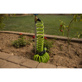 25' Green Coil Hose w/8-Pattern Plastic Nozzle 26380