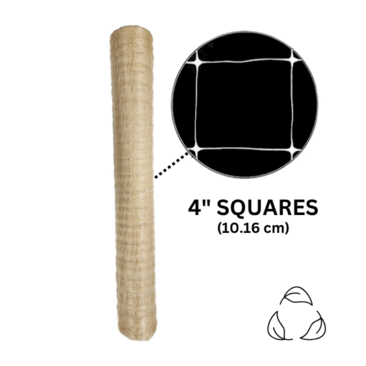 Common Culture Bio Trellis Netting Bulk Roll 5 ft x 3,280 ft w/ 4 in S ...