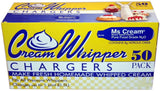 Ms Cream 8g Food Grade Nitrous Oxide Charger 99.5% Pure Triple Filtered
