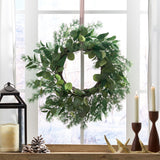 24.5" LEAVES WREATH