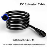 Medic Grow 1.2M/4FT DC Extension Cable for FOLD-650/ FOLD-800/FOLD-1200 Grow Light Series