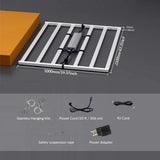 Medic Grow Fold-650 Built-in Dimmer 650W LED Grow Light V1 Spectrum