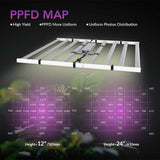 Medic Grow Fold-800 Full- Spectrum LED Grow Light 800w for 4×4 Planting ETL & DLC Certified