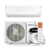 Pioneer® Diamante Essenza™ 11,500 BTU 17 SEER2 115V High-Wall Ductless Mini-Split Air Conditioner Inverter Heat Pump with 16 Ft. Kit