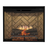 Dimplex Revillusion 30" Built-in Electric Firebox With Herringbone Backer