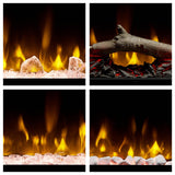 Dimplex Sierra 60" Wall-Mount/Tabletop Linear Electric Fireplace