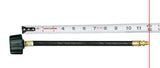 Flame King 12 Inch RV Trailer Propane Tank Pigtail Hose Connector
