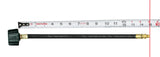 Flame King 15 Inch RV Or Trailer Propane Tank Pigtail Hose Connector