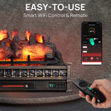 (Open Box) Eternal Flame EF30-PB Electric Fireplace Logs