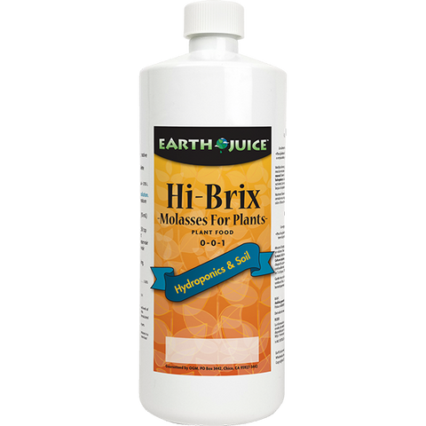 Earth Juice Hi-Brix Molasses - 1 QT / 1 L - Case of 12