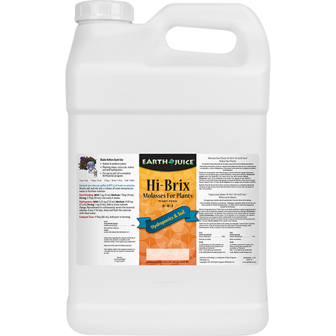Earth Juice Hi-Brix Molasses - 2.5 GAL / 10 L