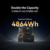 PECRON EP3800-48V Expansion Battery 3840Wh