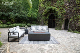 Elementi Andes Fire Table - Dark Gray