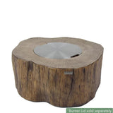 Elementi Manchester Fire Pit Table - Red Wood