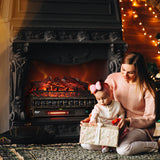 (Open Box) Eternal Flame EF26-LG Smart Electric Fireplace Logs, WiFi Enabled