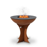 Arteflame Classic 30″ — Euro Base Flat-Top Grill & Fire Bowl (CORTEN Steel)
