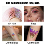 Flash Tattoo Skin Glue Painting Eye Makeup Glitter Glitter Face Body Skin Tattoo Glue