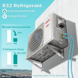 Finnmark 24,000 BTU Single Zone WiFi Mini Split AC (R32)