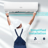 Finnmark 24,000 BTU Single Zone WiFi Mini Split AC (R32)