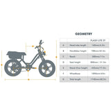 EUNORAU FLASH LITE ST 52V750W Fat Tire eMoped Electric Bicycle