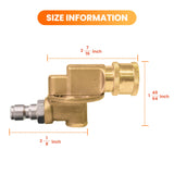 Pressure Washer Pivoting Coupler