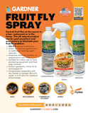 Gardner Flyweb Fruit Fly Spray – 22 oz. Ready-to-Use Spray Bottle - Case of 12