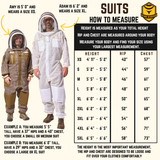 Sting Stopper Professional Ventilated Beekeeping Suit - Olive Green
