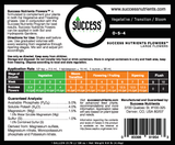 Success Nutrients Flowers: Flowering Phase Nutrients - 1 Gallon - Case of 4
