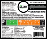 Success Nutrients Micro: Essential Micronutrients - 1 Quart - Case of 8