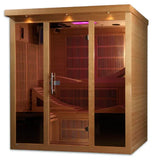 Golden Designs Near Zero EMF Far Infrared Sauna | GDI-6996-01 Elite | 6 Persons