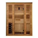 Golden Designs Traditional Steam Sauna – Pacific Premium Clear Cedar | GDI-7030-01 / Andermatt | 3 Person