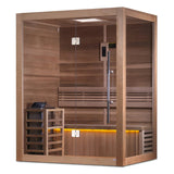 Golden Designs Forssa Traditional Sauna – Canadian Red Cedar Interior | GDI-7203-01 / Forssa | 3-4 Person