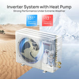 (Open Box) Greenland Single Zone WiFi Mini Split AC with Heat Pump (R454B)