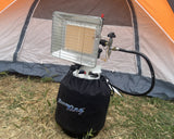 Flame King 13,000 BTU Outdoor Portable Propane Tank Top Heater Igniter