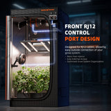 V3 Upgraded Spider Farmer 8’x8’x6.5′ 240cm x 240cm x 200cm Indoor Grow Tent 1680D Hydroponic Plant Room for Optimal Plant Growth & Climate Control