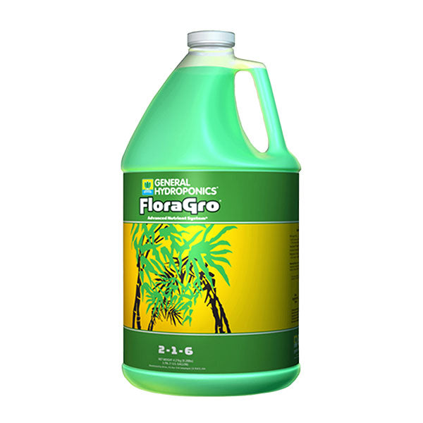 General Hydroponics®, FloraGro®, 2-1-6, FloraSeries® Advanced Nutrient ...