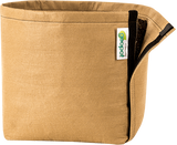 GeoPot Velcro Transplanter Grow Bags - Tan