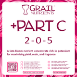 Grail Nutrients +Part C (2-0-5) Plant Fertilizer