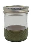 8oz Plain Storage JAR, Lid, and SHADE