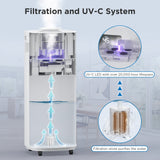 Greenland 5.3Gal Commercial Humidifier for Large Rooms, WiFi Enabled